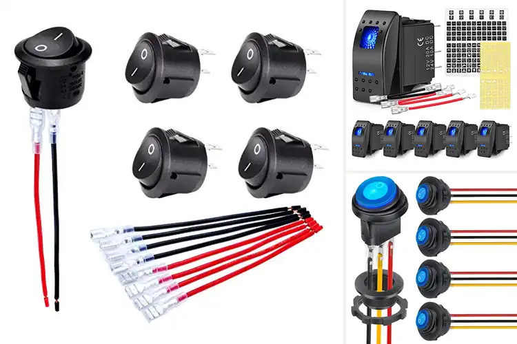 Detailed view of Best 12V Rocker Switches