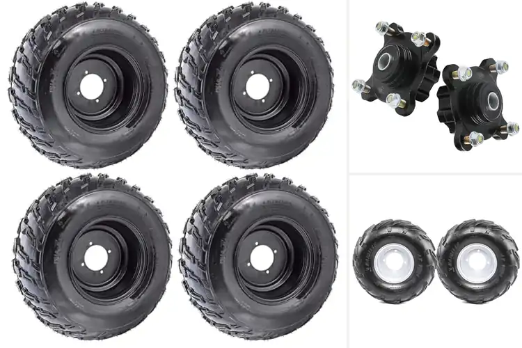 Detailed view of Best 4 Lug Wheel Rims 110mm Bolt Circle
