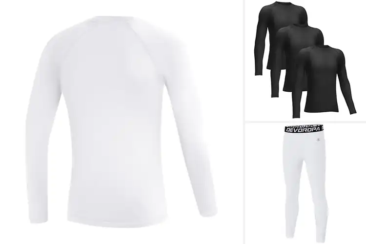 Detailed view of Best 4 Way Stretch Base Layers For Kids