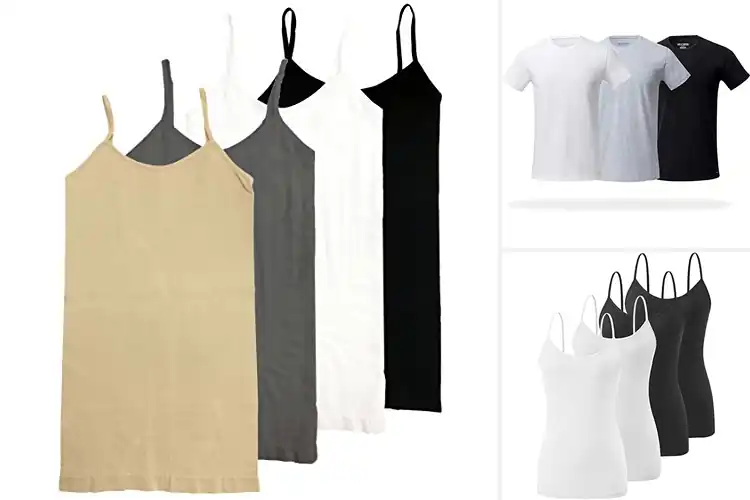 Detailed view of Best 4-way Stretch Undershirts