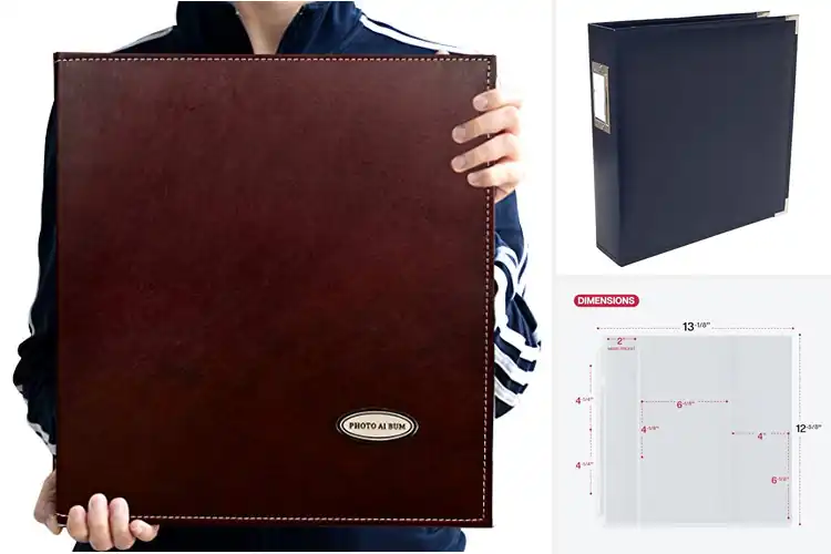 Detailed view of Best Acid Free Scrapbooks: Preserve Your Memories in Style