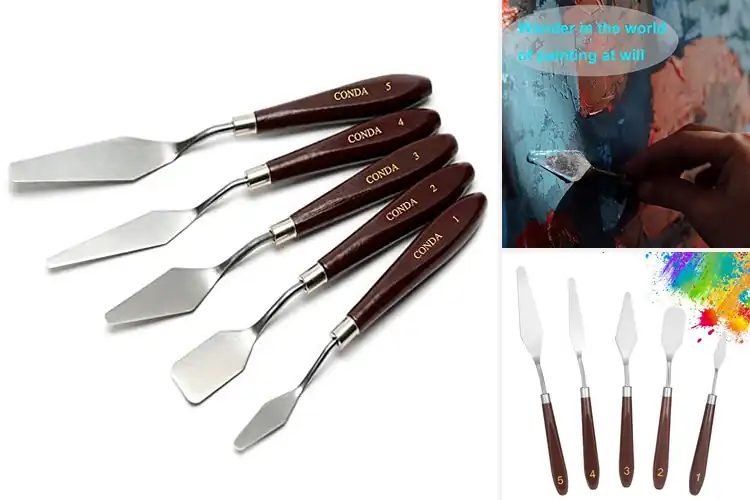 Detailed view of Best Acrylic Painting Knives: Top 10 Picks for Stunning Art