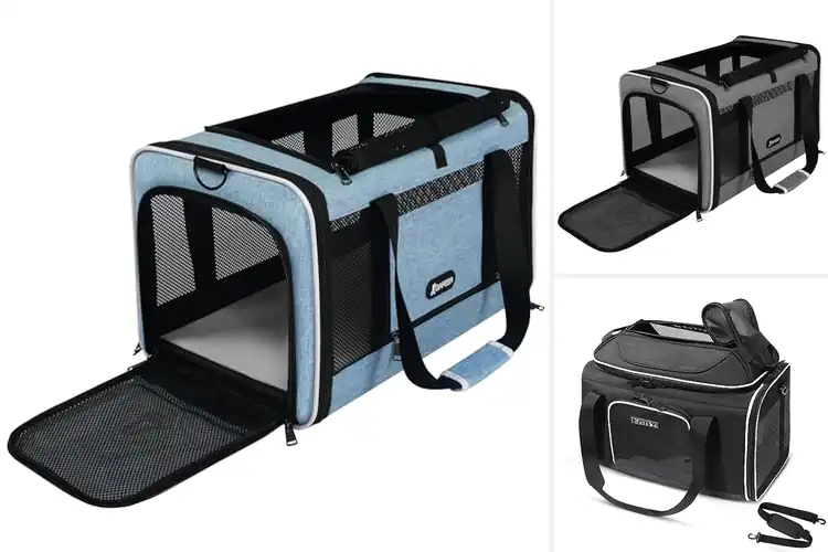 Detailed view of Best All-Season Pet Carrier Tops