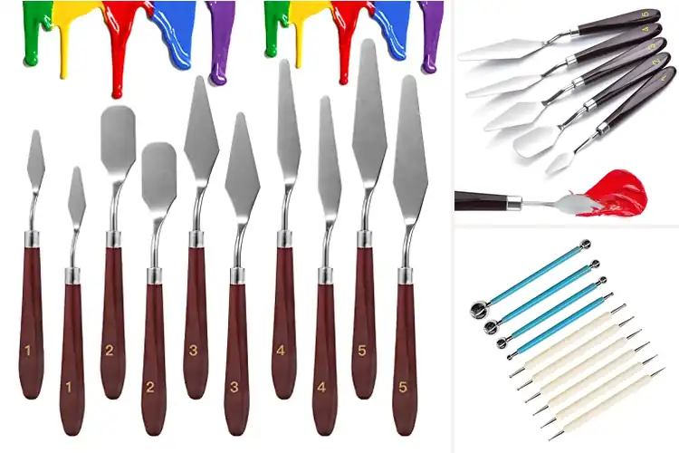Detailed view of Best Art Tools For Acrylic Painting