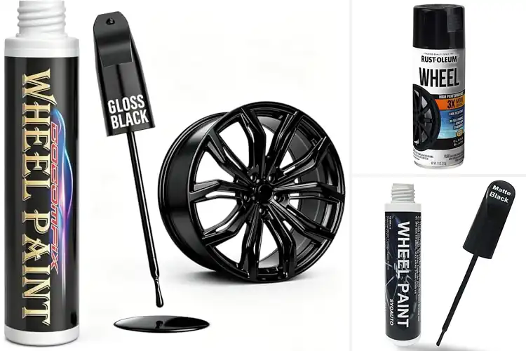 Detailed view of Best Black Paint Rims: Bold Shine for Your Wheels