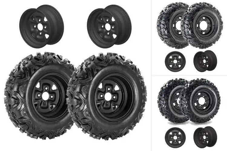Detailed view of Best Black Steel Wheels For ATV: Upgrade Your Ride Today