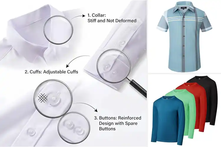 Detailed view of Best Boys’ 4-Way Stretch Shirts