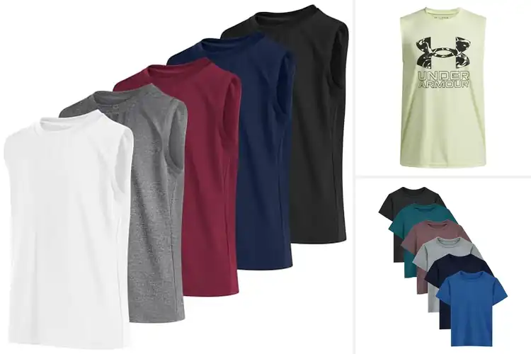 Detailed view of Best Boys’ Performance Tops: Top 10 Picks for Active Kids