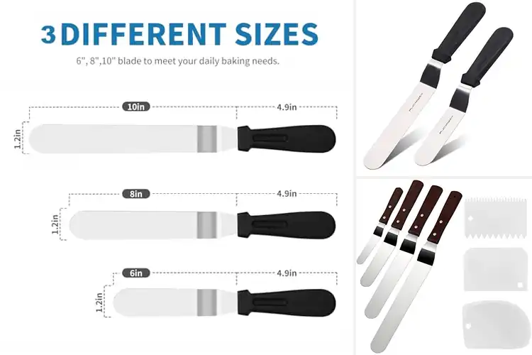 Detailed view of Best Cake Decorating Knives