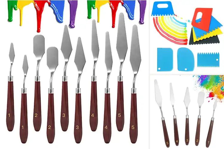Detailed view of Best Canvas Spatula Sets