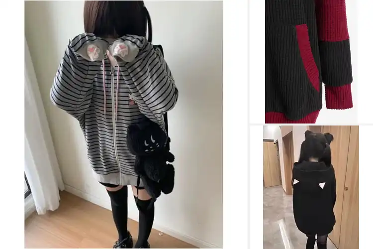 Detailed view of Best Cat Ear Hoodies: 10 Cozy & Stylish Picks for You