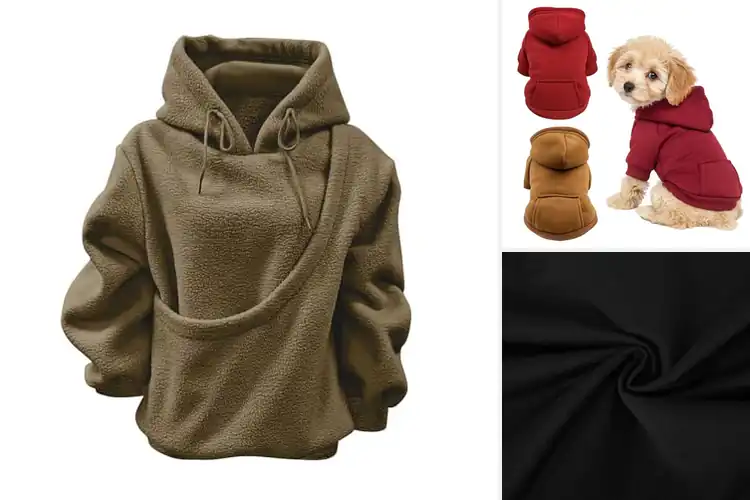 Detailed view of Best Comfortable Hoodie For Pet Lounging