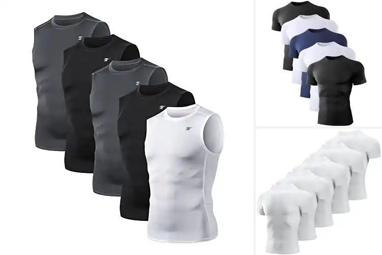 Detailed view of Best Compression Undershirts