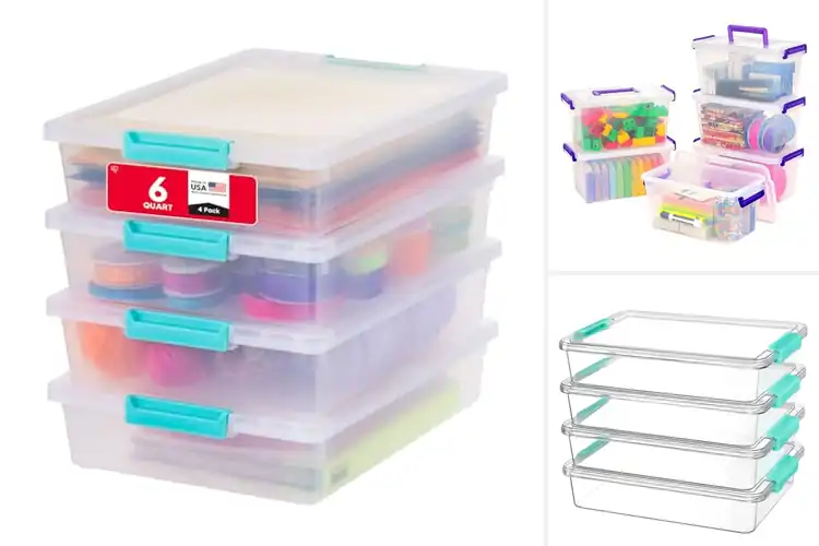 Detailed view of Best Craft Storage Containers