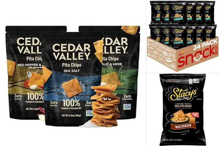Detailed view of Best Crispy Pita Chips – Flavor-Packed & All-Natural