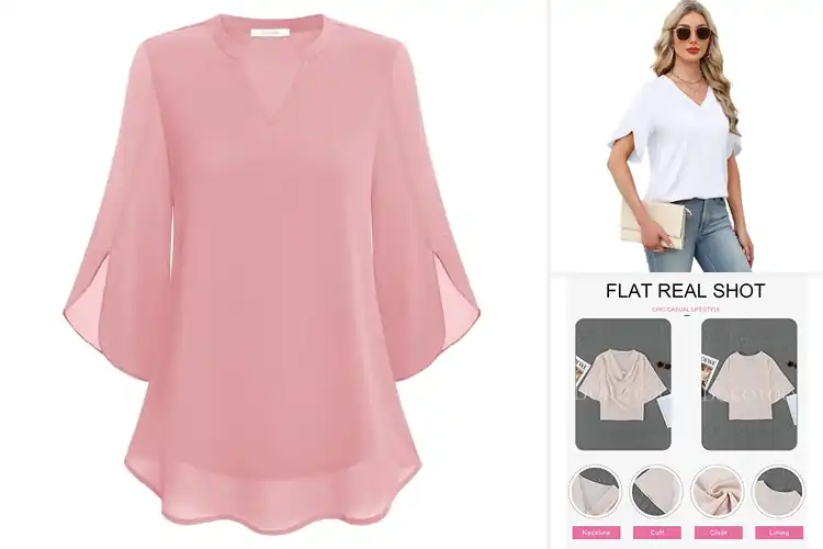 Detailed view of Best Dressy Blouses for Effortless Everyday Elegance
