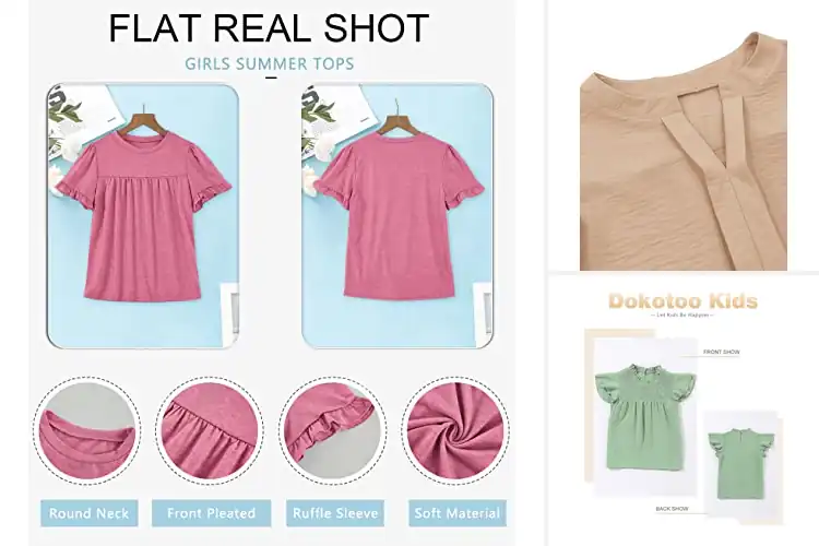 Detailed view of Best Dressy Girls Blouses for Stylish Everyday Comfort