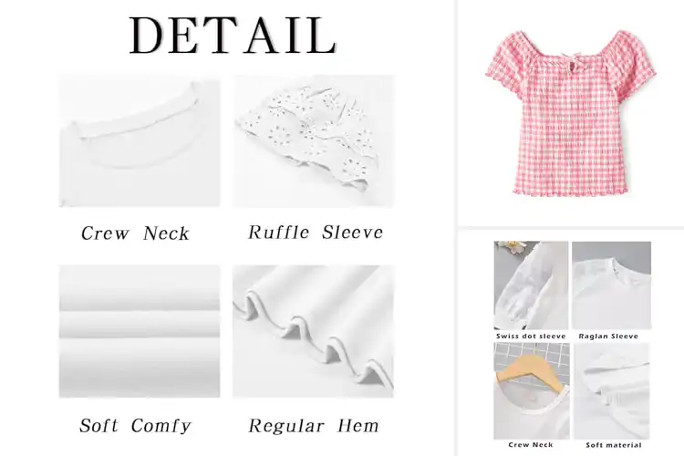 Detailed view of Best Dressy Tops For Girls