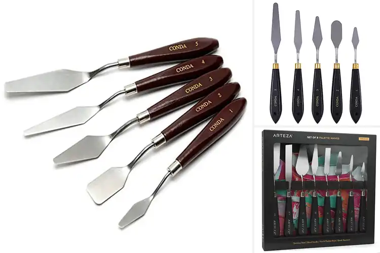 Detailed view of Best Durable Palette Knives