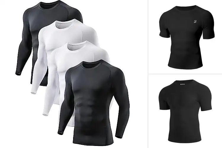 Detailed view of Best durable team compression shirts