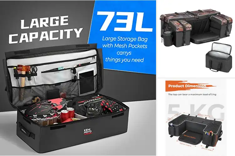 Detailed view of Best Extra Storage For ATV Gear Bags