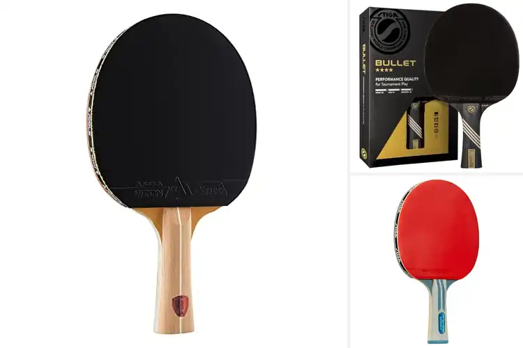 Detailed view of Best Flared Handle Paddles: Smooth Control, Better Play