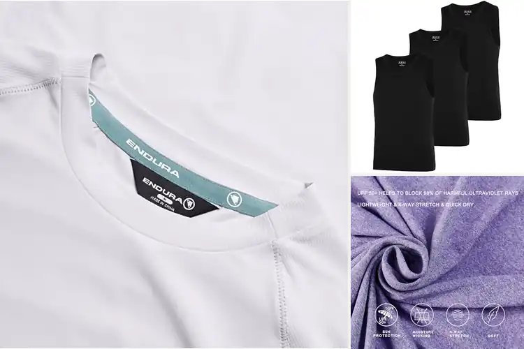 Detailed view of Best Flat Lock Seam Tops for All‑Day Active Comfort