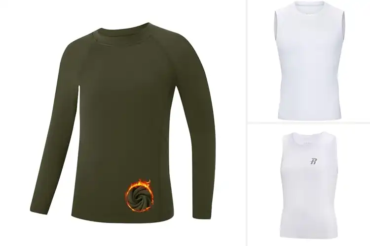 Detailed view of Best Four-Way Stretch Compression Top For Kids