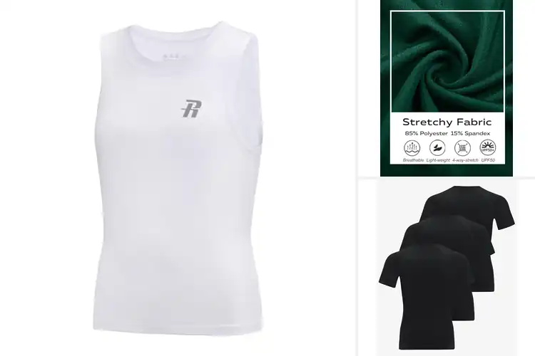 Detailed view of Best Four-Way Stretch Compression Top For Youth