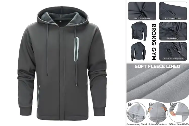 Detailed view of Best Front Pocket For Phone Hoodie