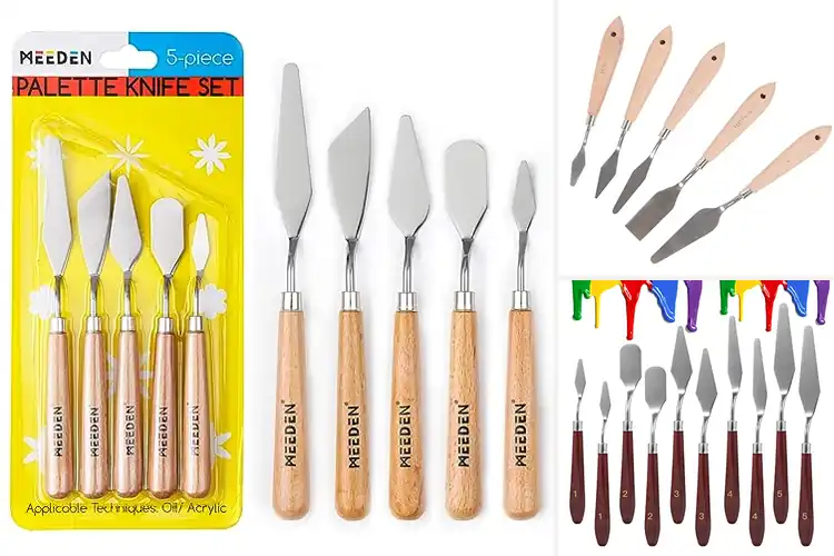 Detailed view of Best Gift For Artists Palette Knife Set