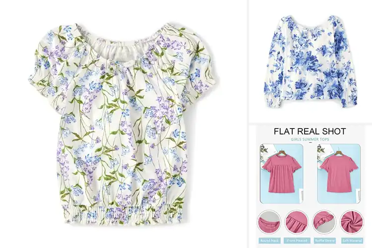 Detailed view of Best Girls Blouses