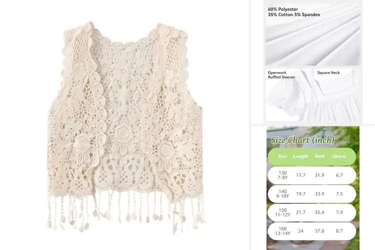 Detailed view of Best Girls Boho Tops