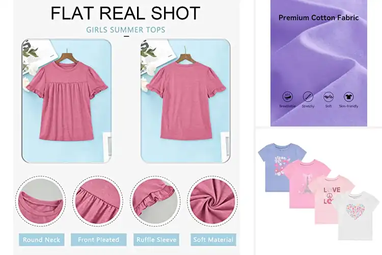 Detailed view of Best Girls’ Casual Shirts