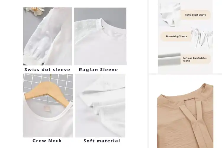 Detailed view of Best Girls Dressy Blouses: Stylish, Comfy Picks