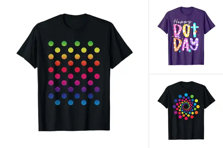 Detailed view of Best Girls’ Polka Dot Shirts