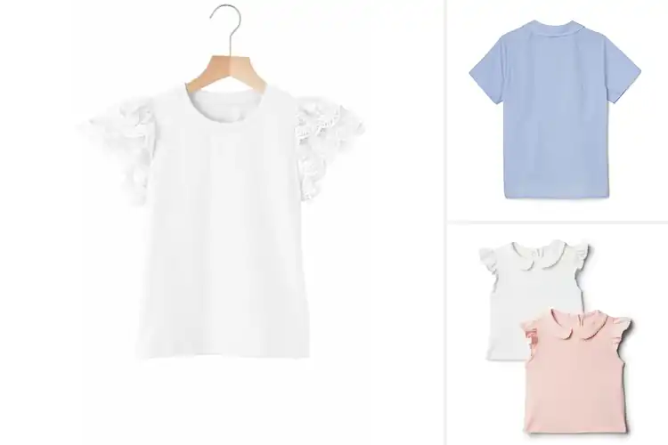 Detailed view of Best Girls’ Short Sleeve Blouses: 10 Stylish & Comfy Picks
