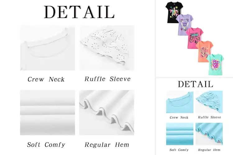 Detailed view of Best Girls Tops