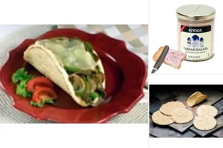 Detailed view of Best Greek Style Pitas