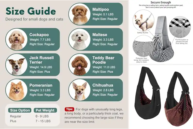 Detailed view of Best Hands Free Pet Carrying