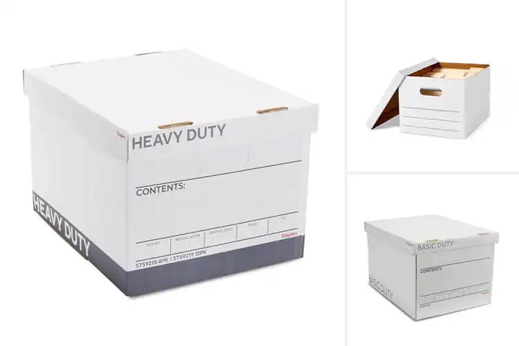 Detailed view of Best Heavy Duty Paper Storage Boxes