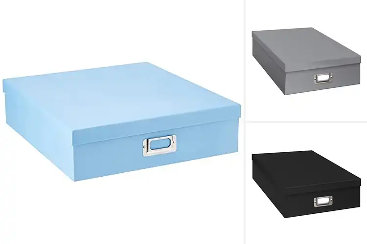 Detailed view of Best Jumbo Scrapbook Storage Boxes