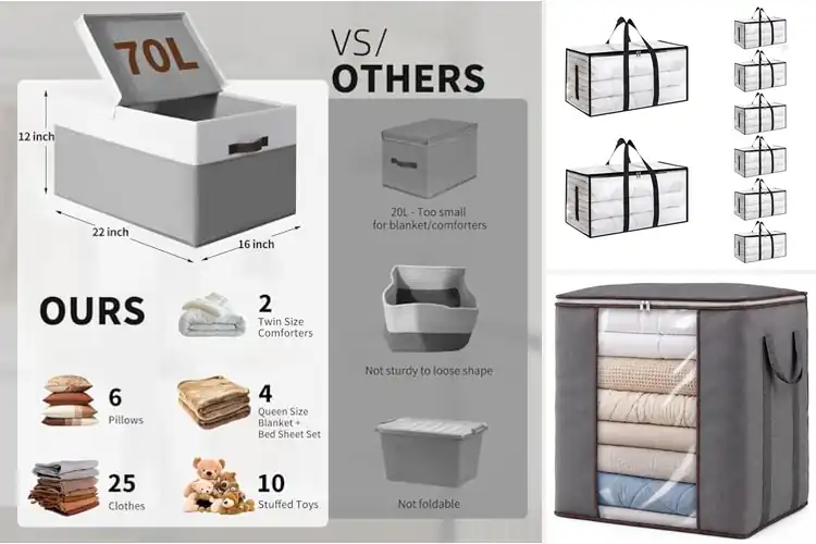 Detailed view of Best Jumbo Storage Boxes