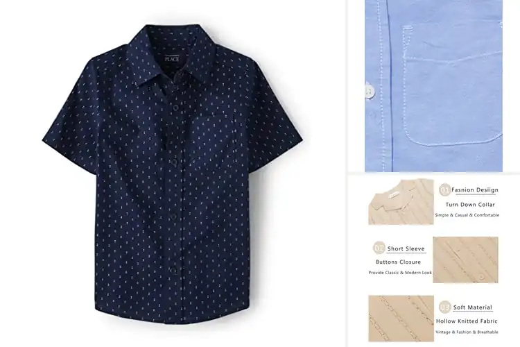 Detailed view of Best Kids’ Casual Shirts: Comfy, Stylish, and Fun Picks