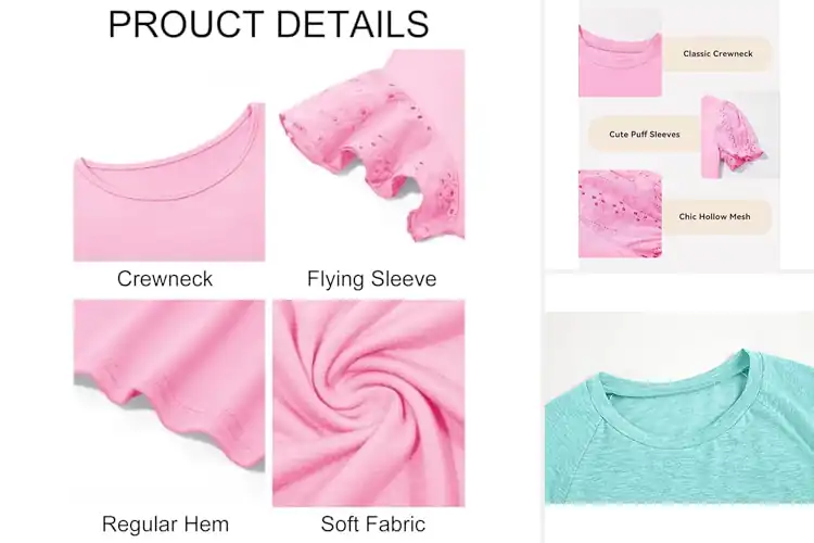 Detailed view of Best Kids’ Summer Blouses