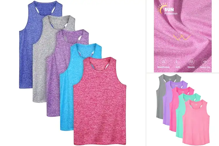 Detailed view of Best Lightweight Polyester Tops For Girls