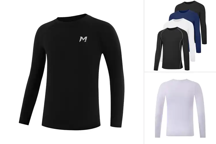 Detailed view of Best Long Sleeve Compression Tops For Youth