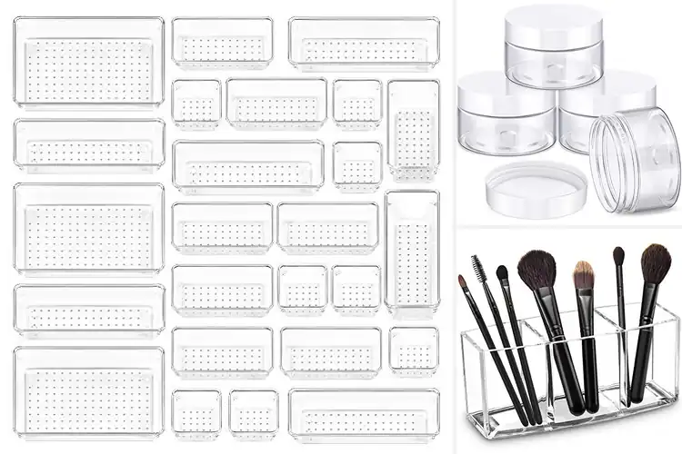 Detailed view of Best Makeup Containers