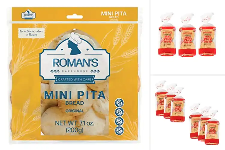 Detailed view of Best Mini Pita Pizzas