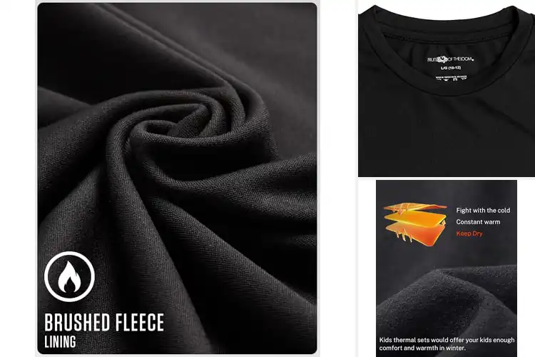 Detailed view of Best Moisture Wicking Base Layers For Kids
